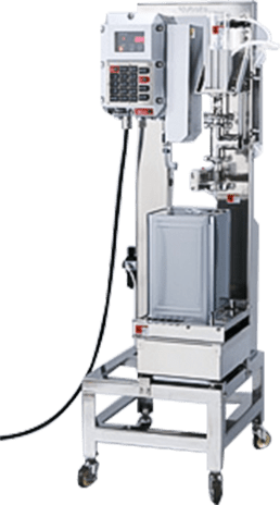 18L缶防爆半自動充填機（ショートノズル仕様）